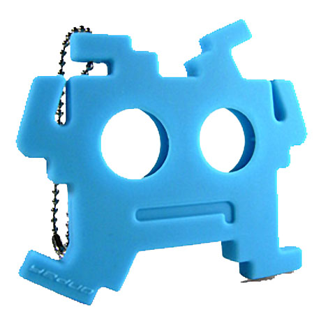 綁架外星人耳機捲線器-耳塞式(單入)-藍