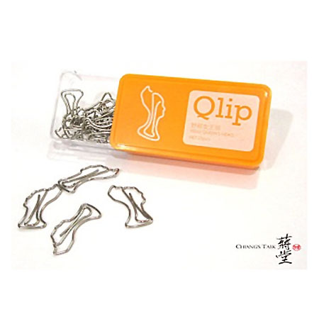QLIP造型迴紋針-野柳女王頭