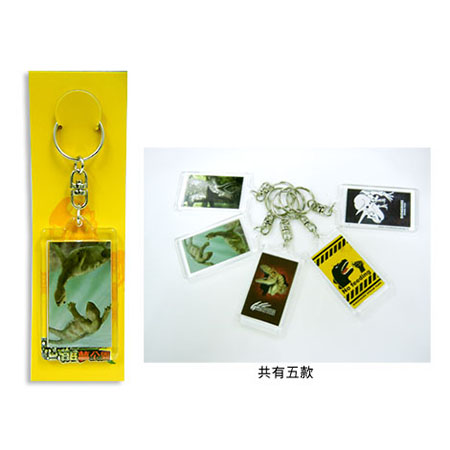 恐龍夢公園/恐龍壓克力鎖圈-半甲齒龜
