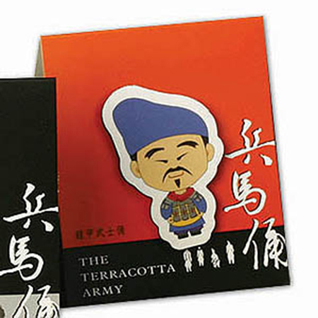 磁性吸鐵-鎧甲武士俑