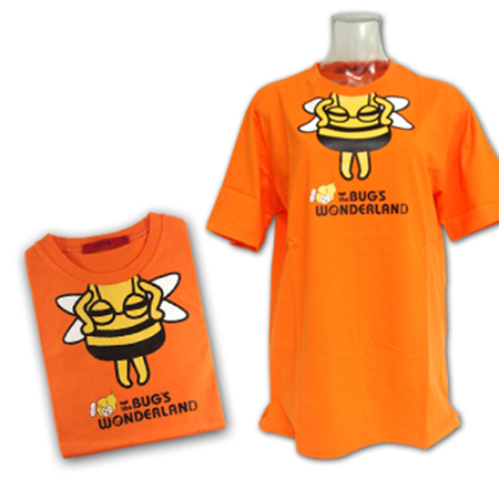 蟲蟲T恤(橘M)蜜蜂身體