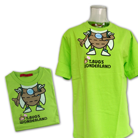 蟲蟲T恤(綠S)獨角仙身體