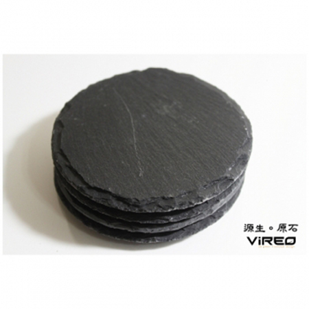 【VIREO】頁岩杯墊-圓型